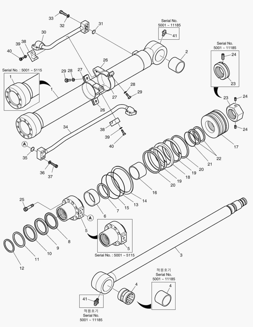Спецтехника 4350 BUCKET CYLINDER [5001~11217] - главное фото