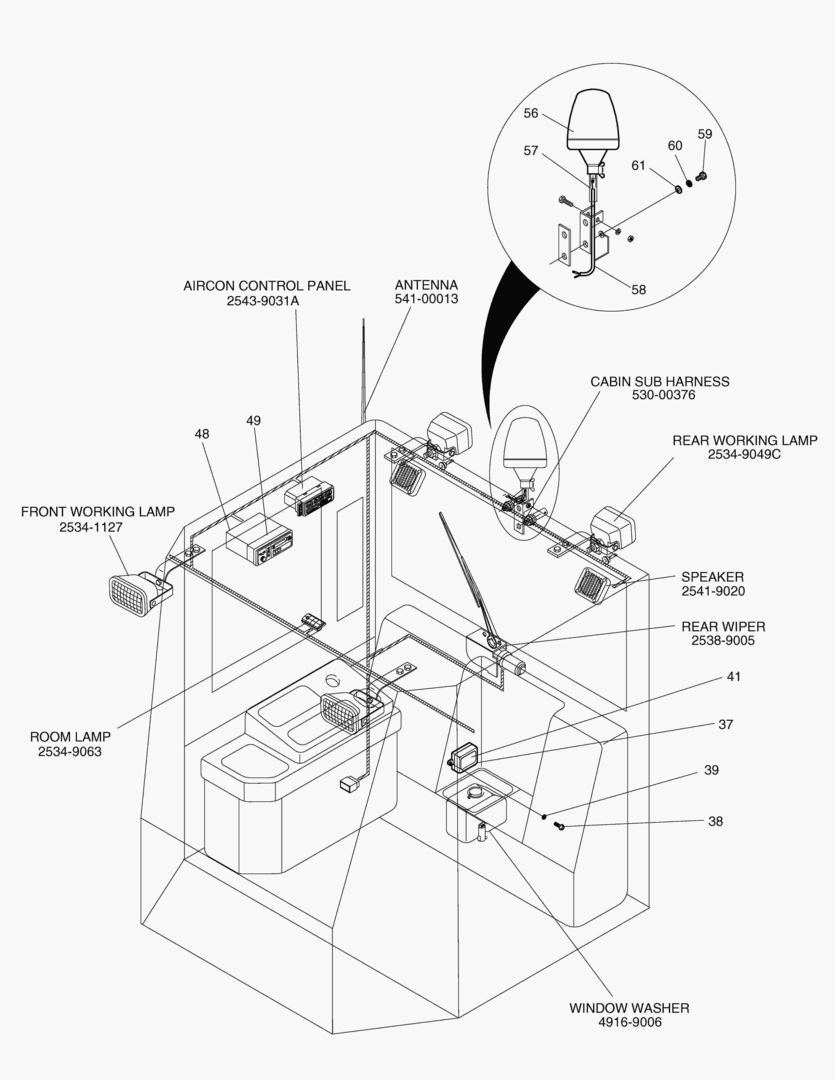ЭЛЕКТРИЧЕСКИЕ ЗАПЧАСТИ(3)-КАБИНА