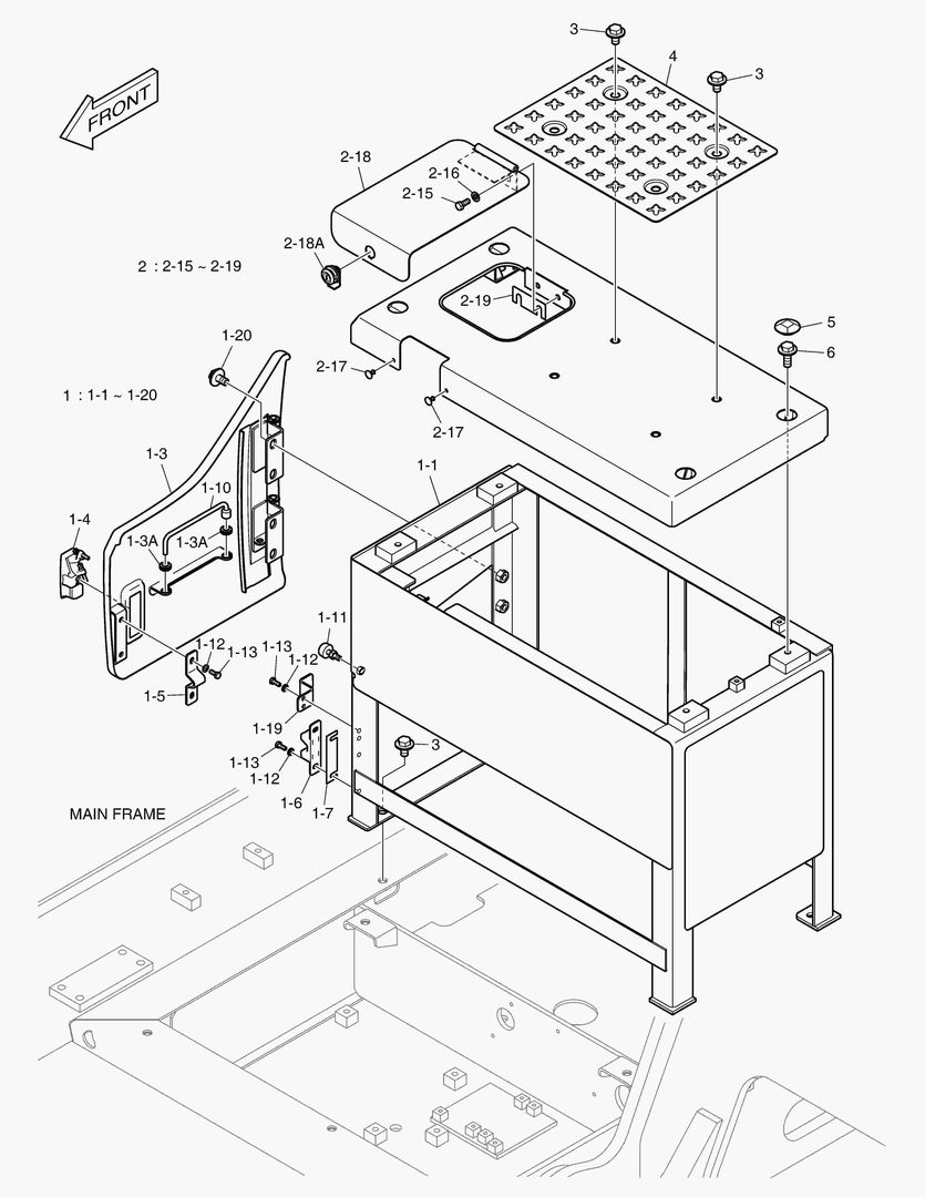 1770 UREA TANK COVER