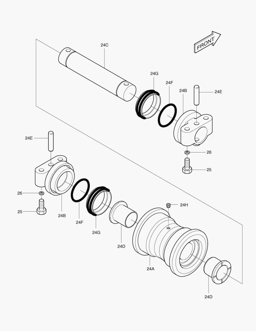 2150 LOWER ROLLER [5001~6846]
