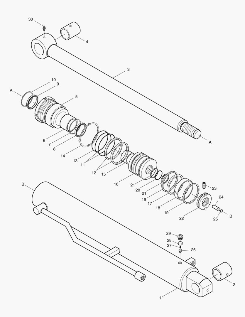 ЦИЛИНДР РУКОЯТИ