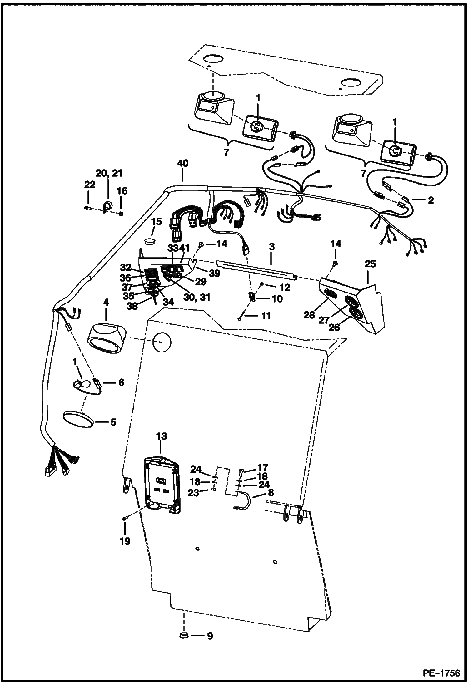 ЭЛЕКТРИЧЕСКАЯ СИСТЕМА КАБИНЫ
