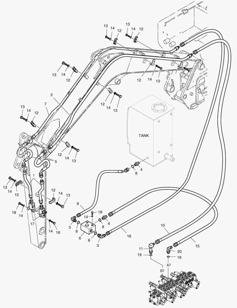 1515 SELECTOR PIPING [934~]