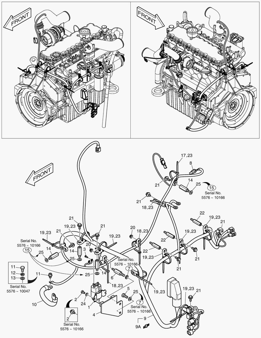 1421 ELECTRIC PARTS - ENGINE [5576~]