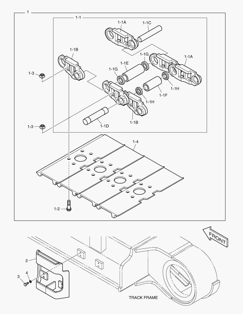 БАШМАК ГУСЕНИЦЫ-600G(ДВОЙНОЙ ГРУНТОЗАЦЕП)