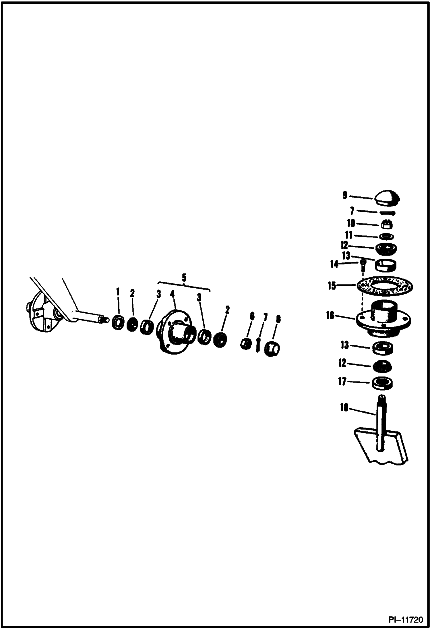 СТУПИЦА РОЛИКА И ПОВОРОТНЫЙ КУЛАК