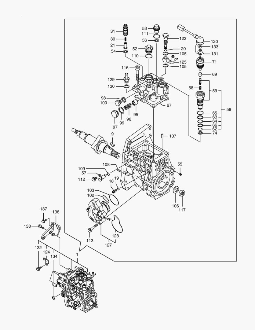 НАСОС ДЛЯ ВПРЫСКА ТОПЛИВА
