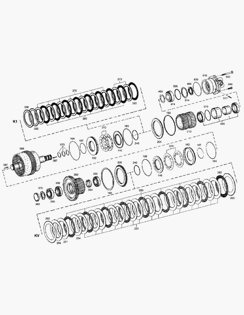 G020-33 COUPLING KV + K1 [513087~]