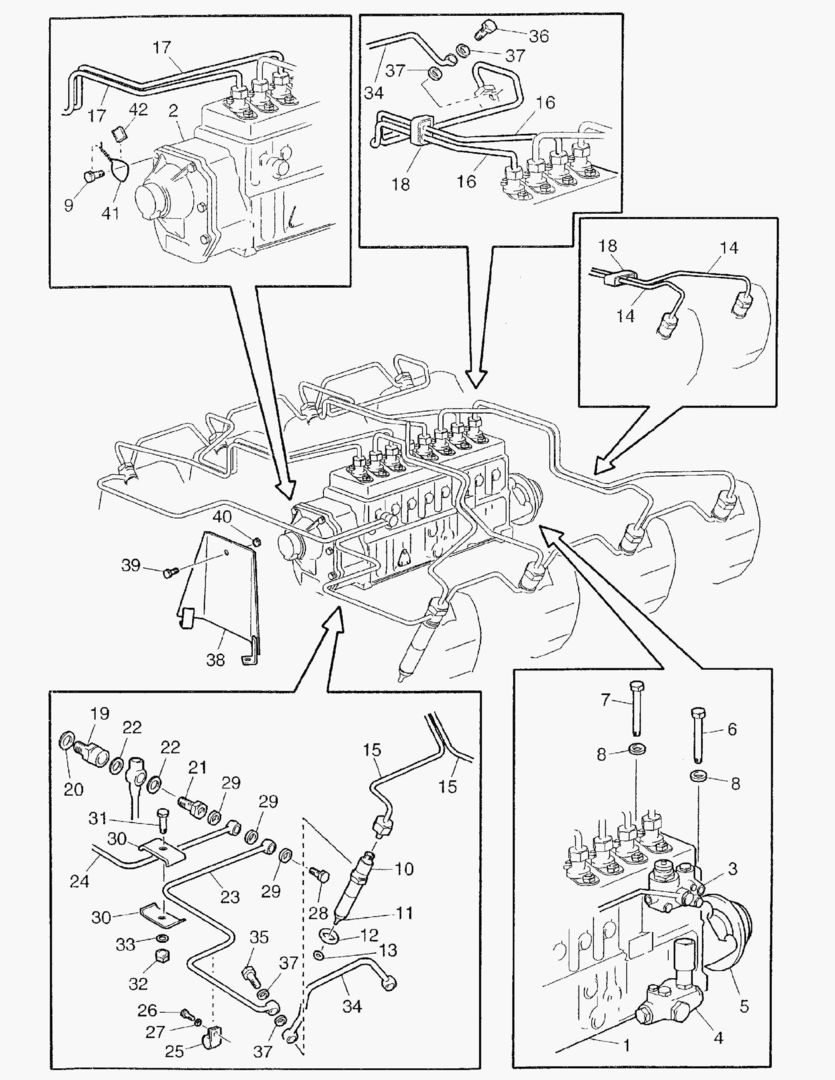 G010-83 INJECTION PUMP; DELIVERY PIPE