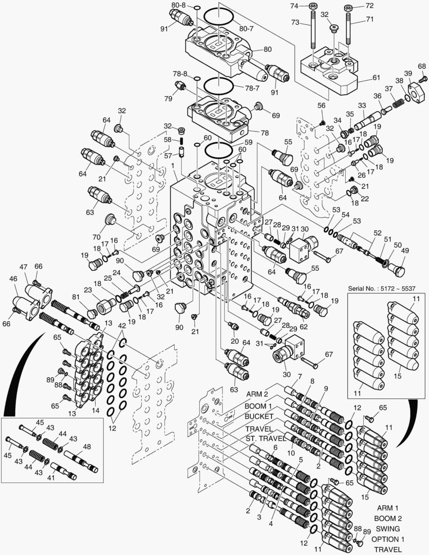 Спецтехника 4401 CONTROL VALVE - ROTATING [5172~] - главное фото