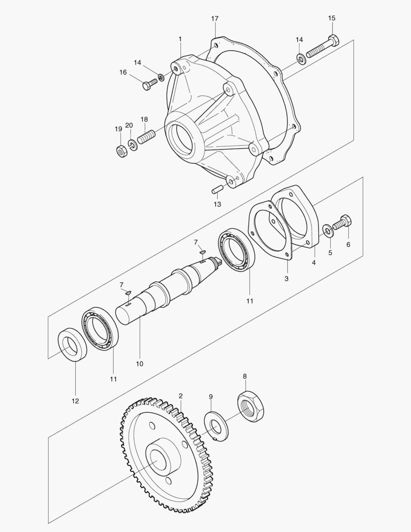 КОРПУС ПОДШИПНИКА