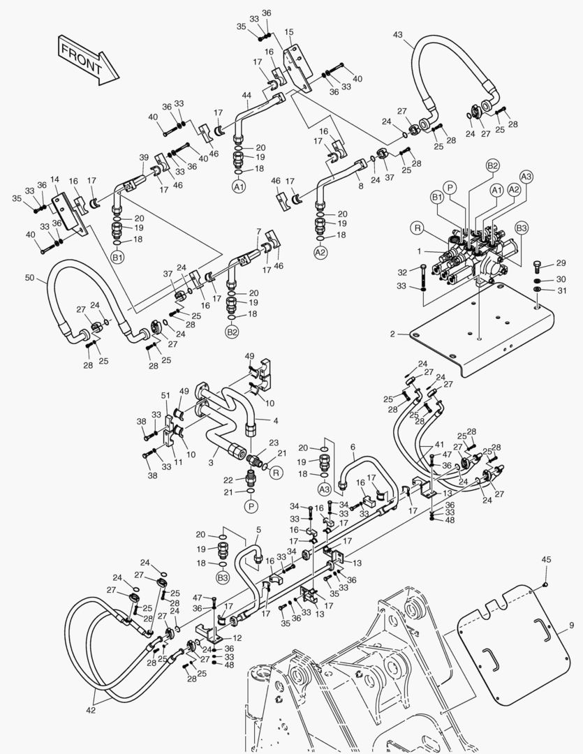 РЕКУЛИРУЮЩИЙ КЛАПАН ТРУБОПРОВОДА-3 КАТУШКИ