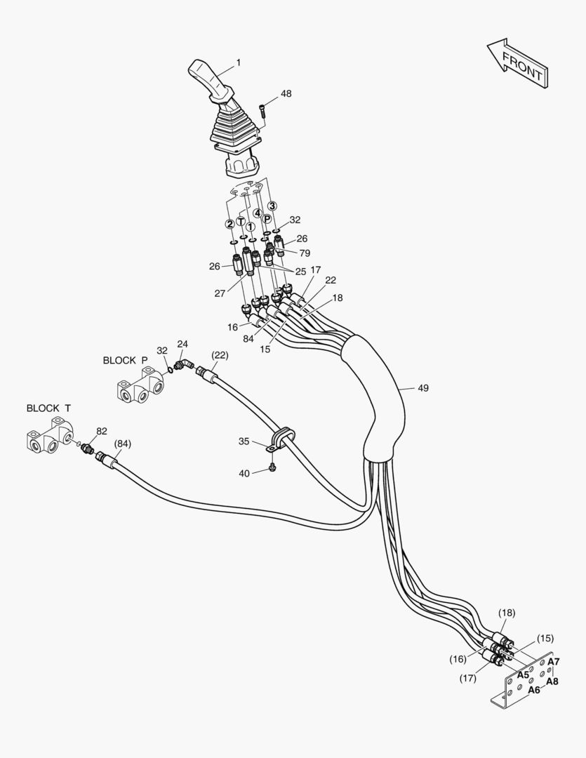 ТРУБОПРОВОД СЕРВОУПРАВЛЕНИЯ(7)