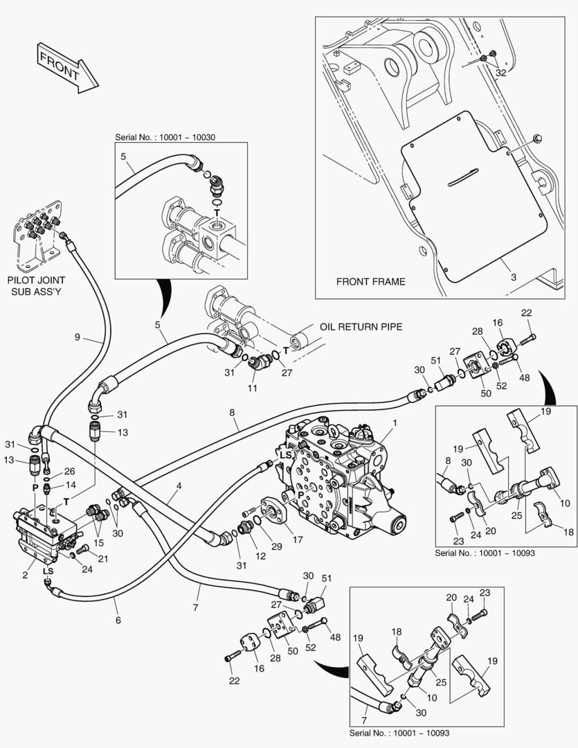 РЕКУЛИРУЮЩИЙ КЛАПАН ТРУБОПРОВОДА - 3-Й КАТУШКИ