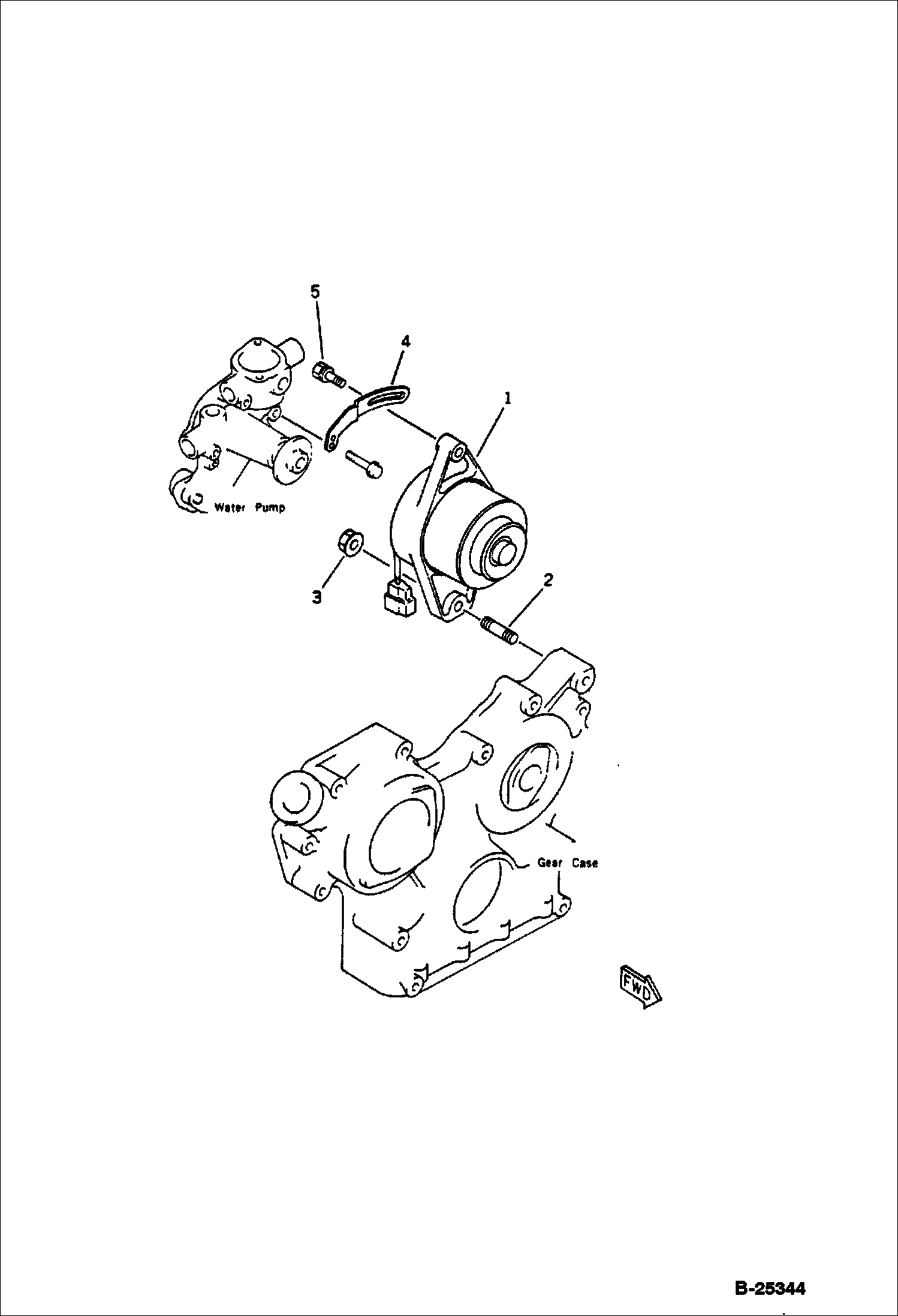 ГЕНЕРАТОР ПЕРЕМЕННОГО ТОКА И КРОНШТЕЙН