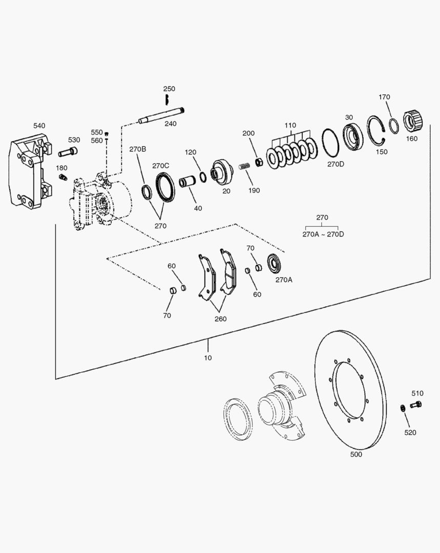 Спецтехника 3210 PARKING BRAKE - TRANSMISSION [5001~5019] - главное фото