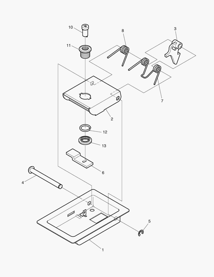 1580 DOOR LOCK L.H [1~78]