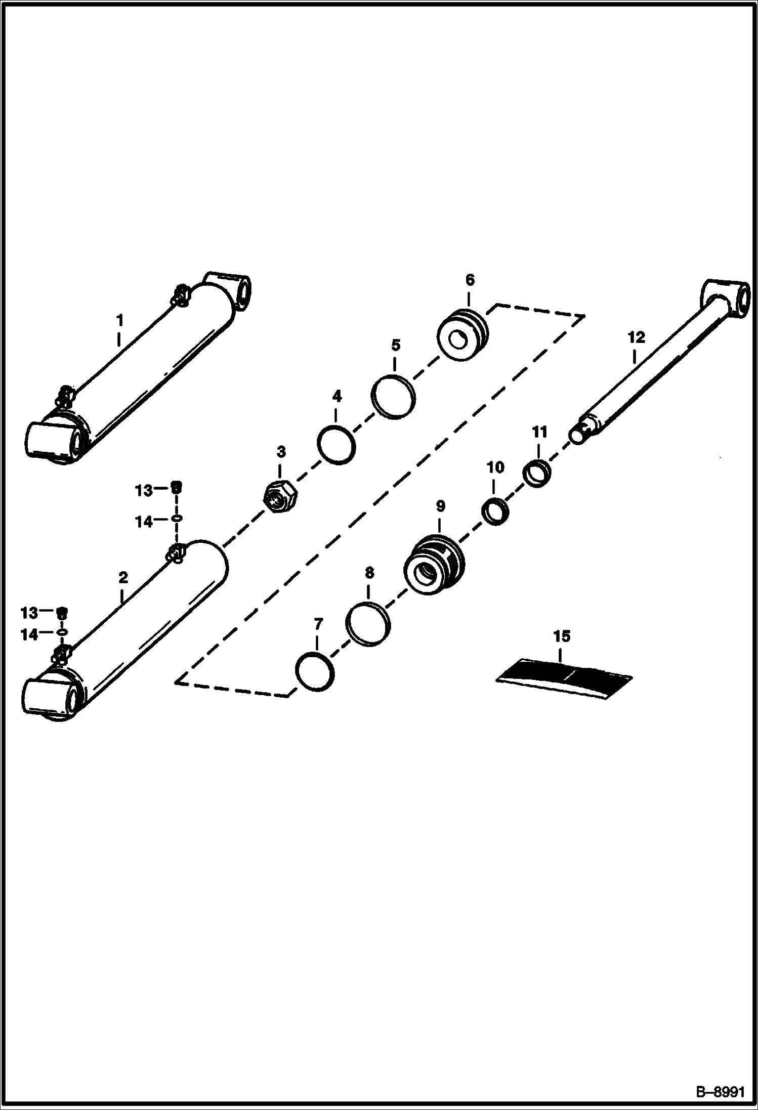 РУКОЯТЬ ЗАХВАТА И ЦИЛИНДР АККУМУЛЯТОРА