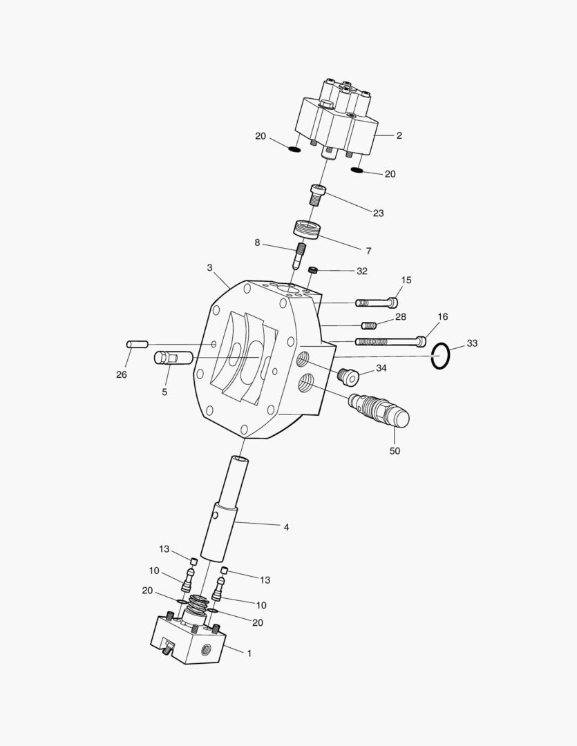 ХОДОВОЙ ГИДРОМОТОР - ЗАПЧАСТИ УПРАВЛЕНИЯ