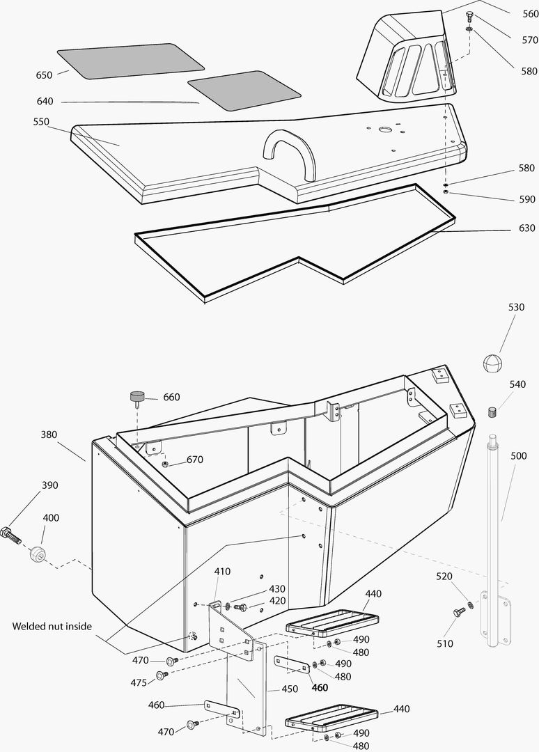 G280-4 FENDER RH
