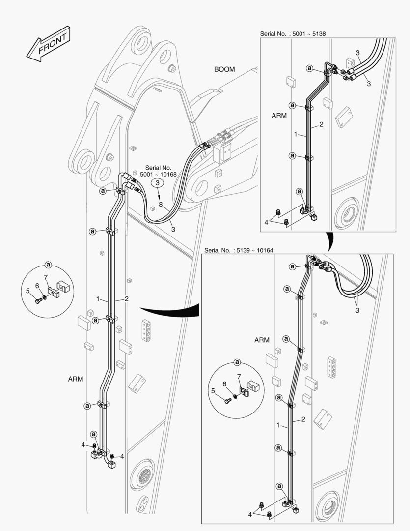 ГИДРОСИСТЕМА РУКОЯТИ - БЫСТРАЯ ПОСАДКА(РУКОЯТЬ 2.6 м)