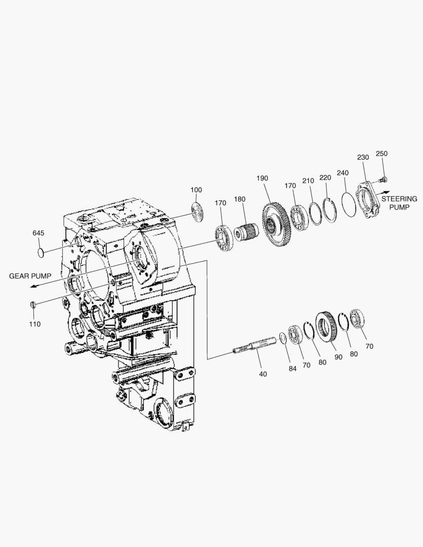 Схема МЕХАНИЗМ ОТБОРА МОЩНОСТИ(2)
