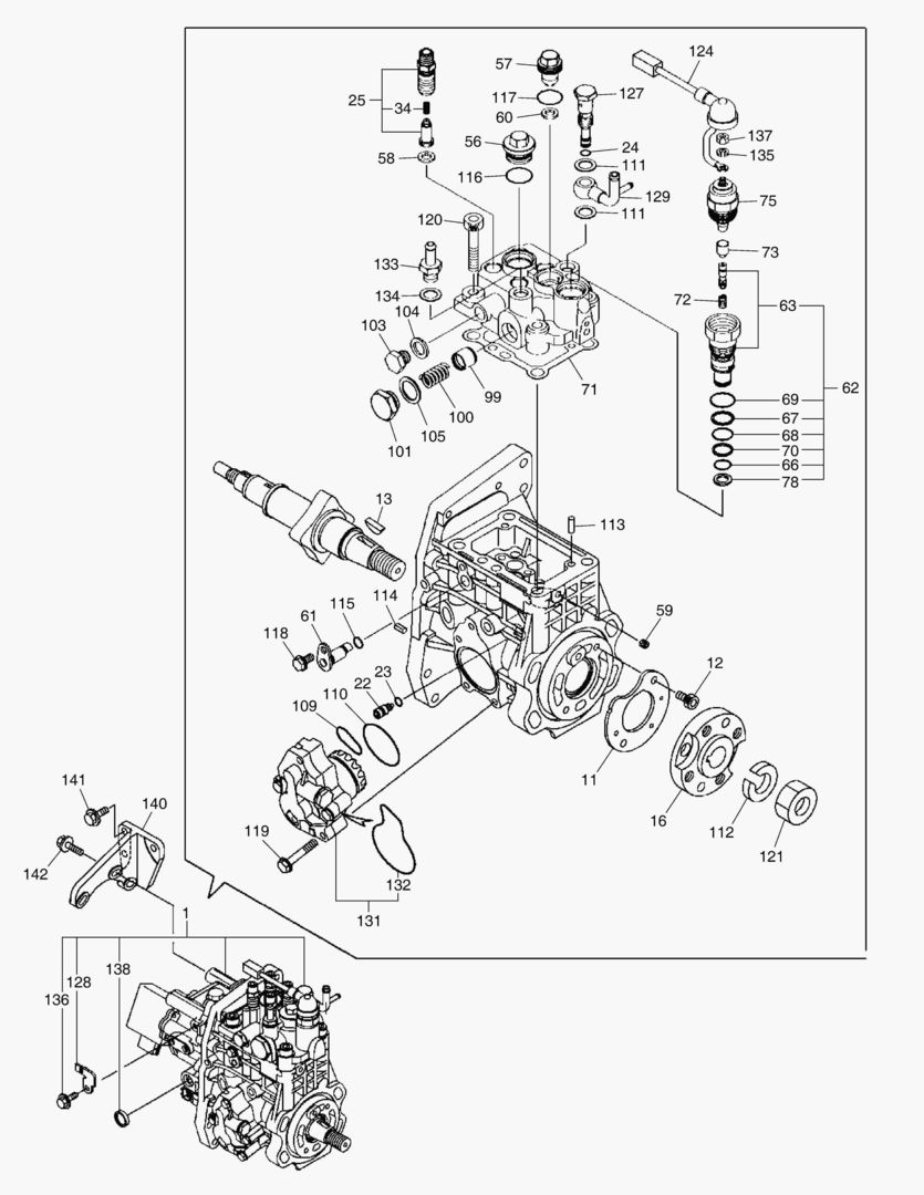 НАСОС ДЛЯ ВПРЫСКА ТОПЛИВА