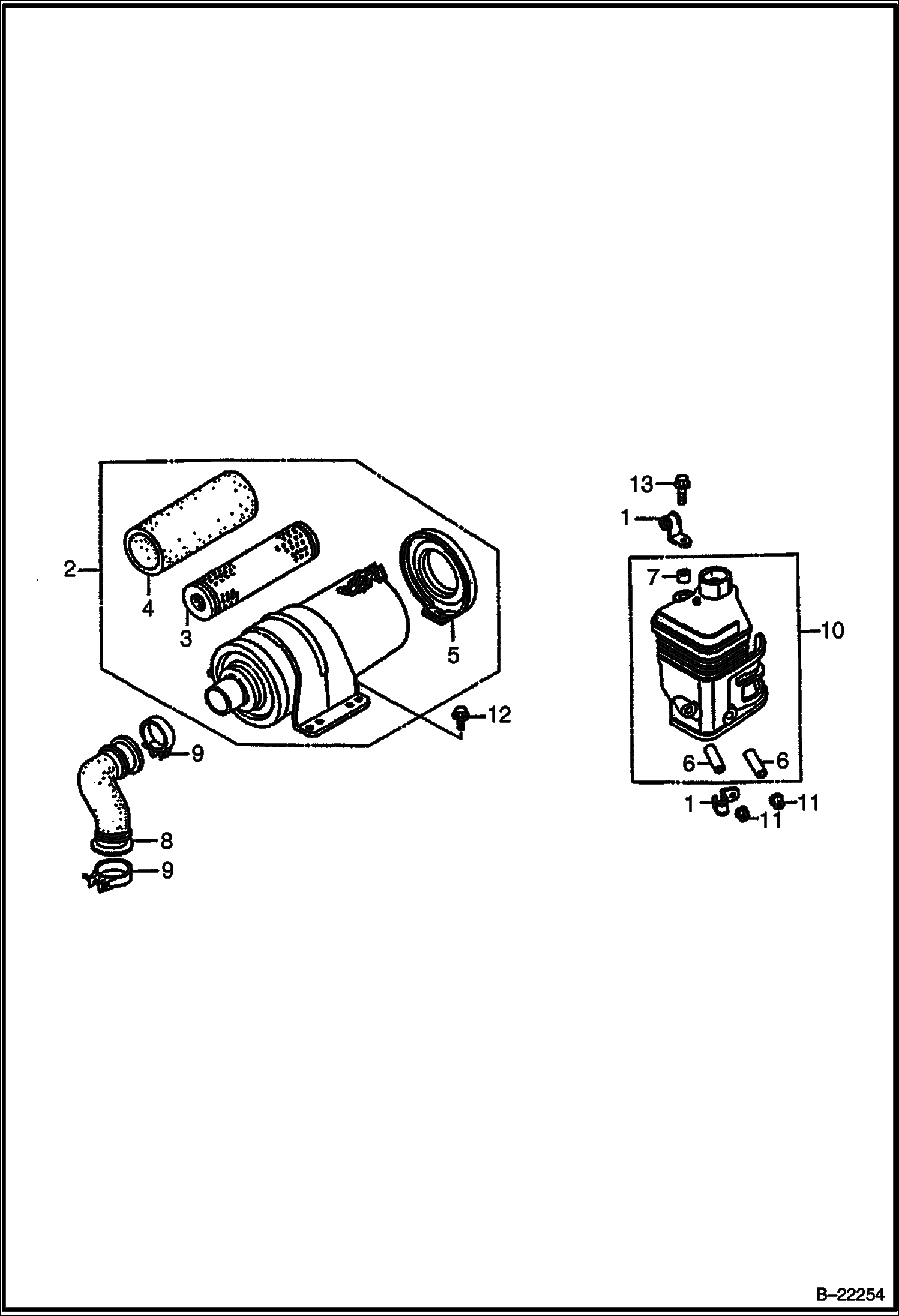 HONDA ДВИГАТЕЛЬ (ВОЗДУХООЧИСТИТЕЛЬ)