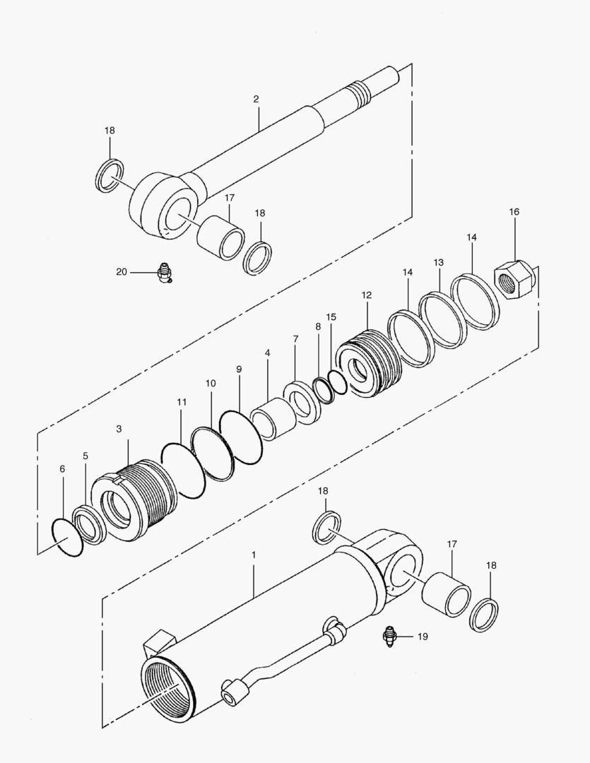 2221 DOZER CYLINDER [369~]
