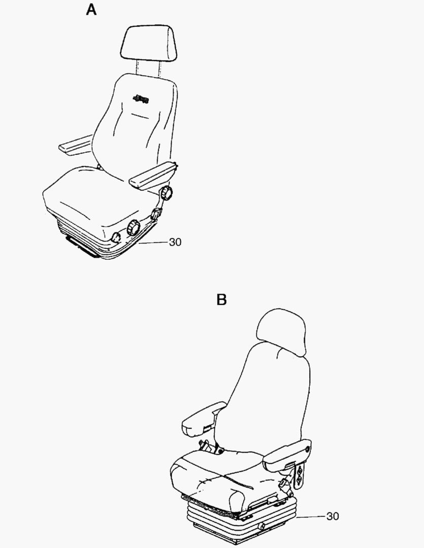Спецтехника G500-52 DRIVER`S SEAT
