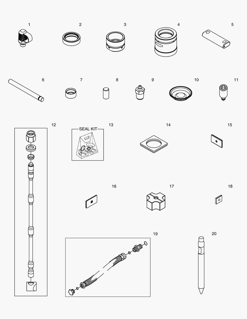5140 RECOMMENDED SPARE PARTS