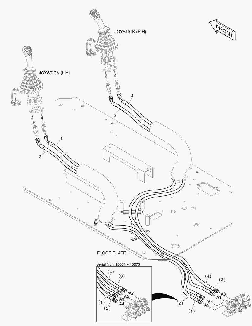 ТРУБОПРОВОД СЕРВОУПРАВЛЕНИЯ(9)