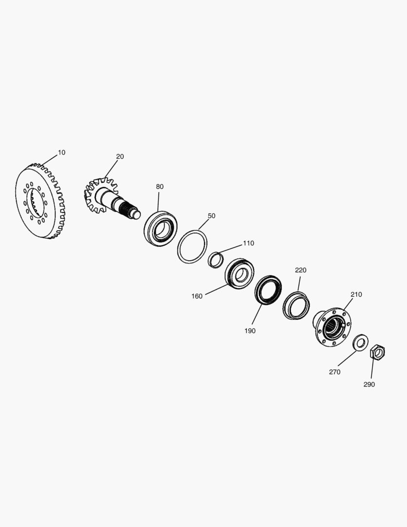 Спецтехника 4600 INPUT - FRONT AXLE [5001~9976]