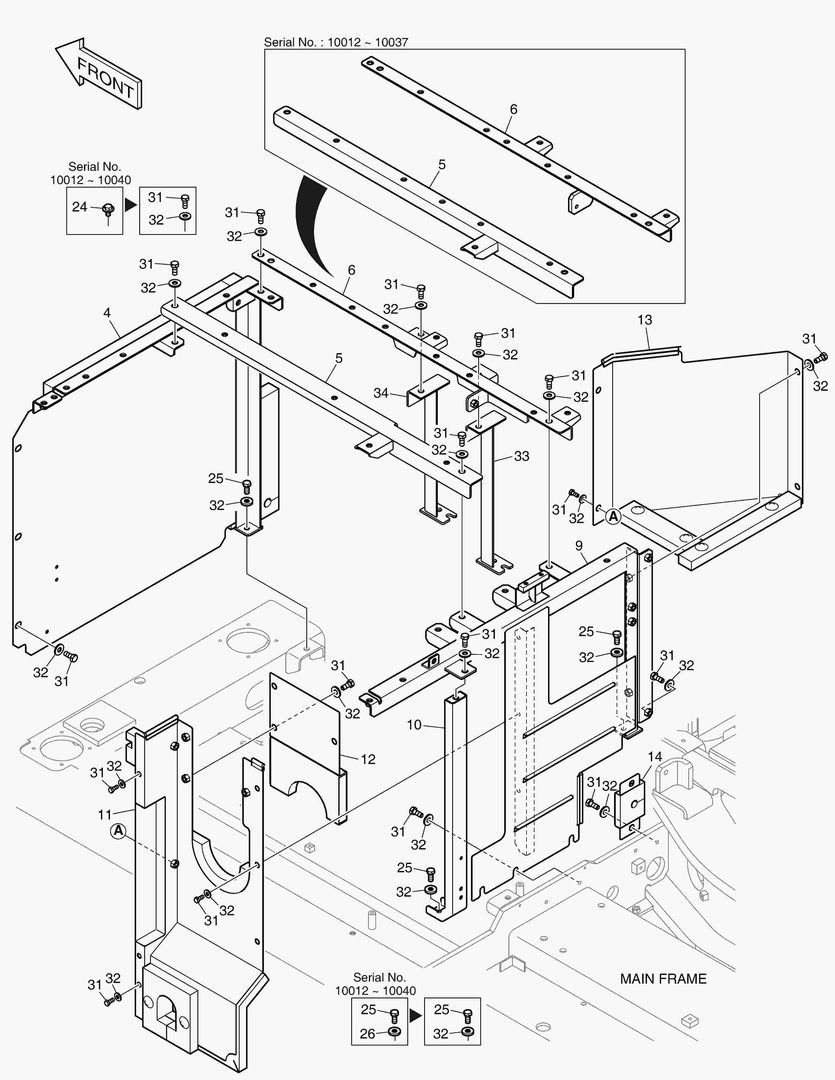 1700 SUPPORT & BAFFLE(2)