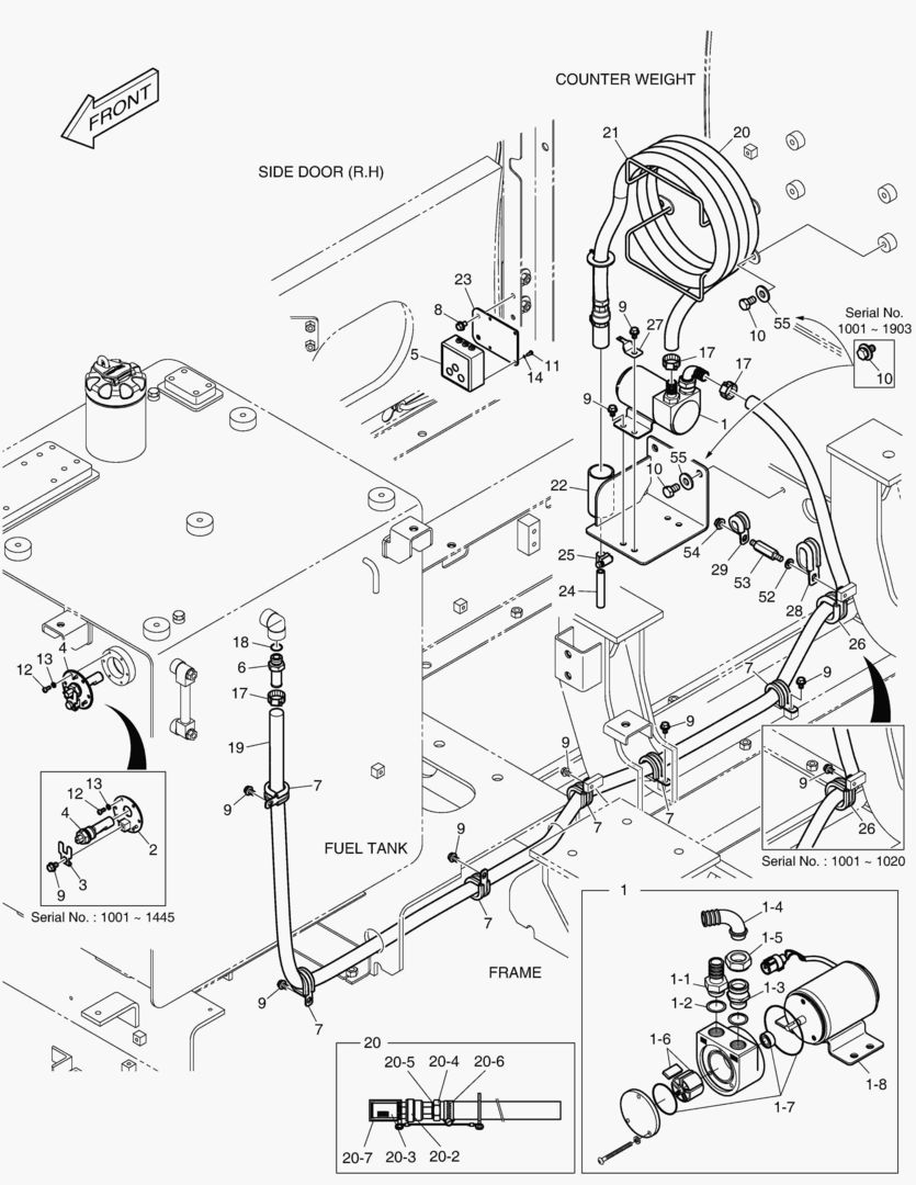 6120 FUEL FILLER PUMP