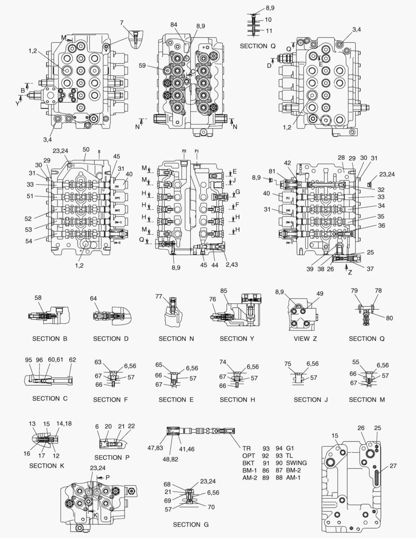 Спецтехника 4180 CONTROL VALVE - главное фото