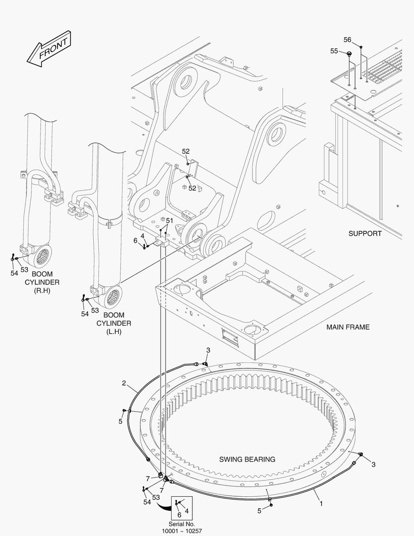 ТРУБОПРОВОД СМАЗОЧНОЙ СИСТЕМЫ