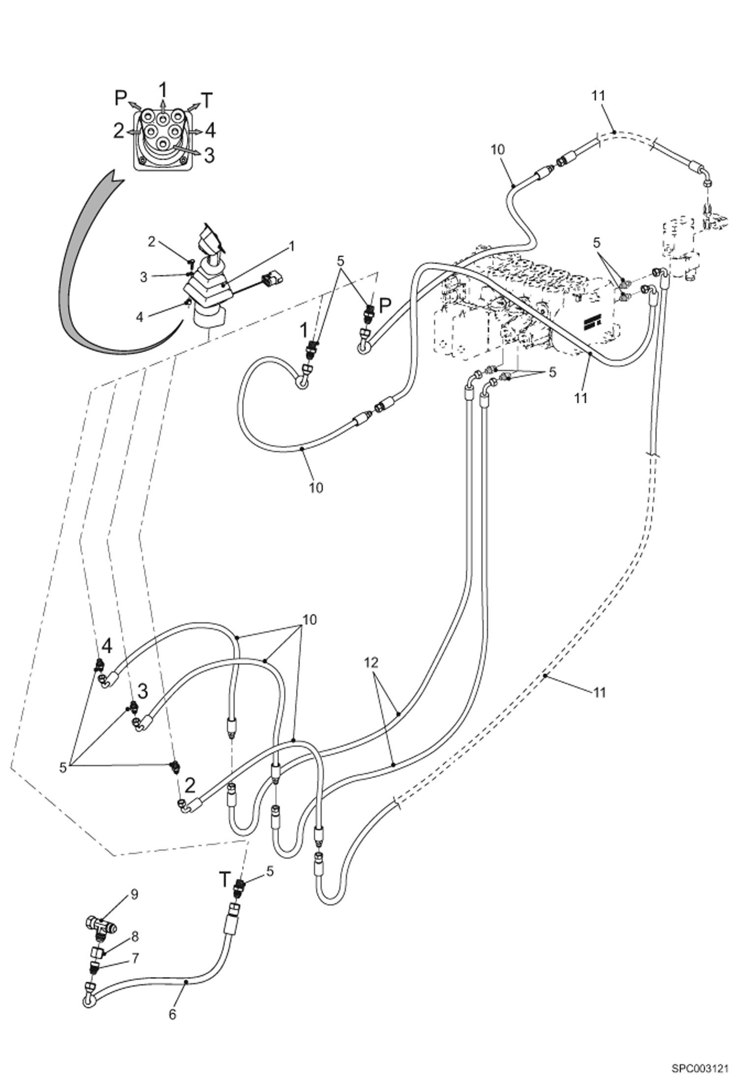 Схема УСТАНОВКА ДЖОЙСТИКА