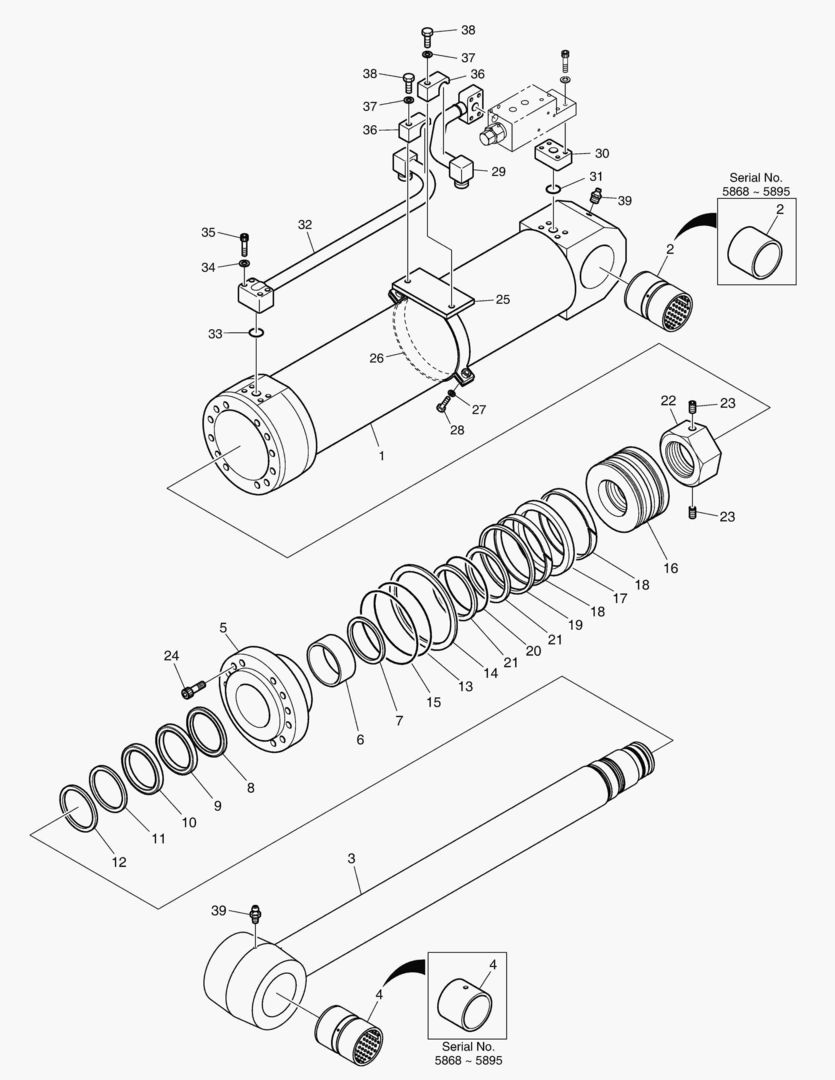 Спецтехника 4511 ARTI BOOM CYLINDER - LOCK VALVE [5868~] - главное фото