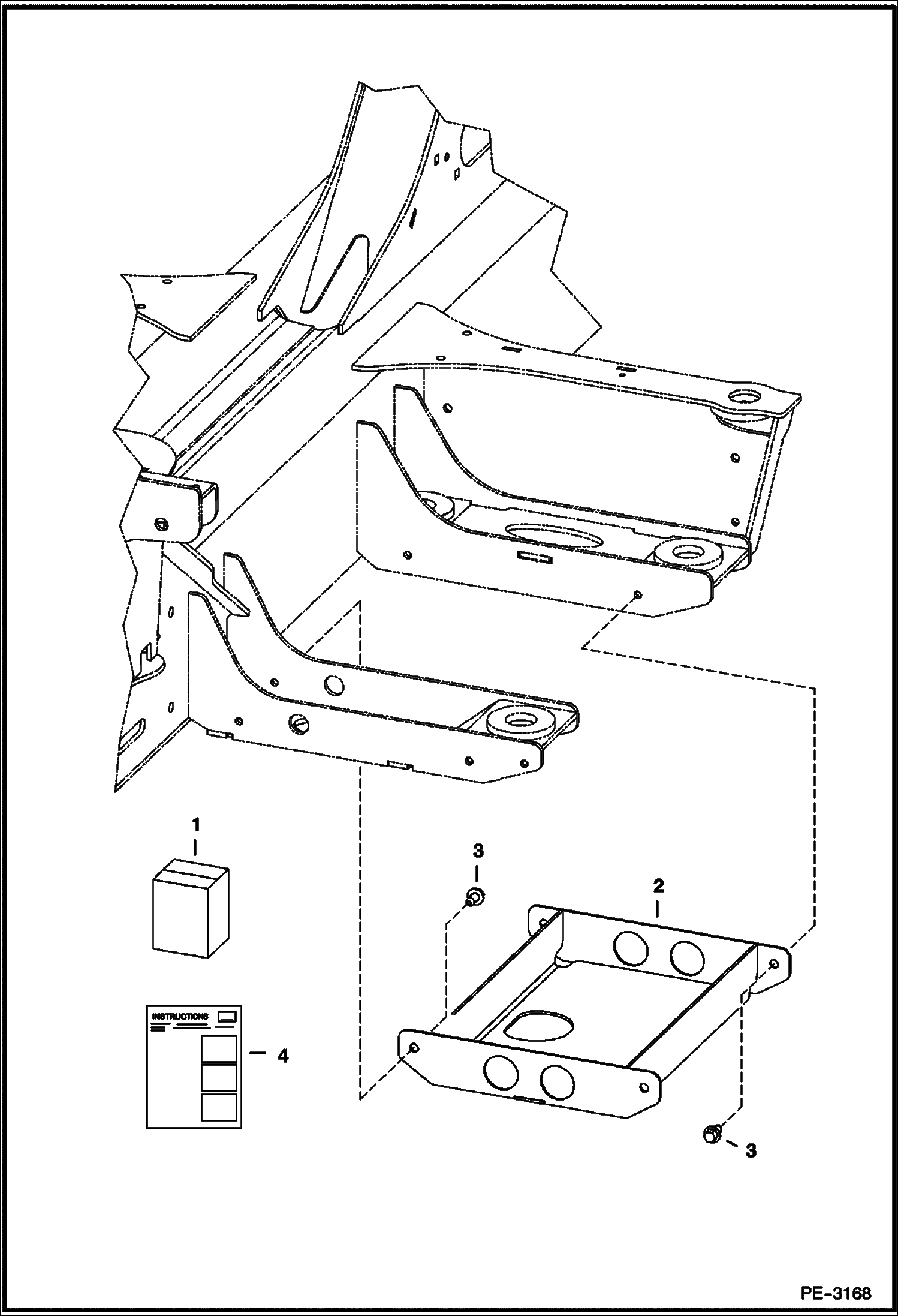 НИЖНЯЯ КРЫШКА ДВИГАТЕЛЯ