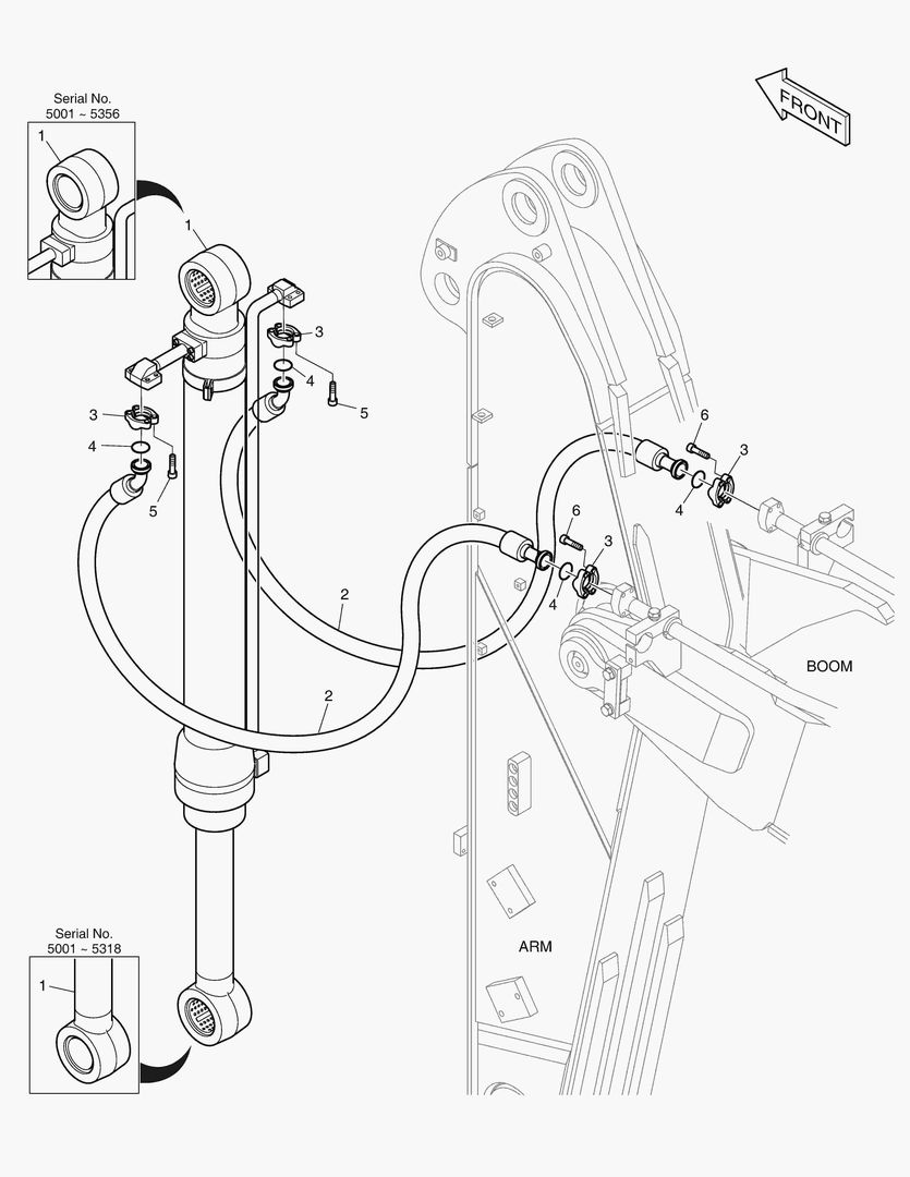 ГИДРОСИСТЕМА РУКОЯТИ - РУКОЯТЬ 2.0 м
