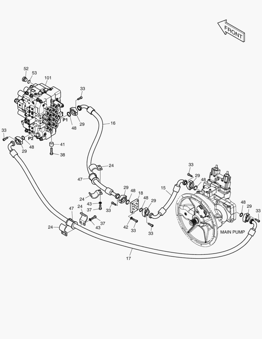 ГЛАВНАЯ МАГИСТРАЛЬ(1) - НАСОС