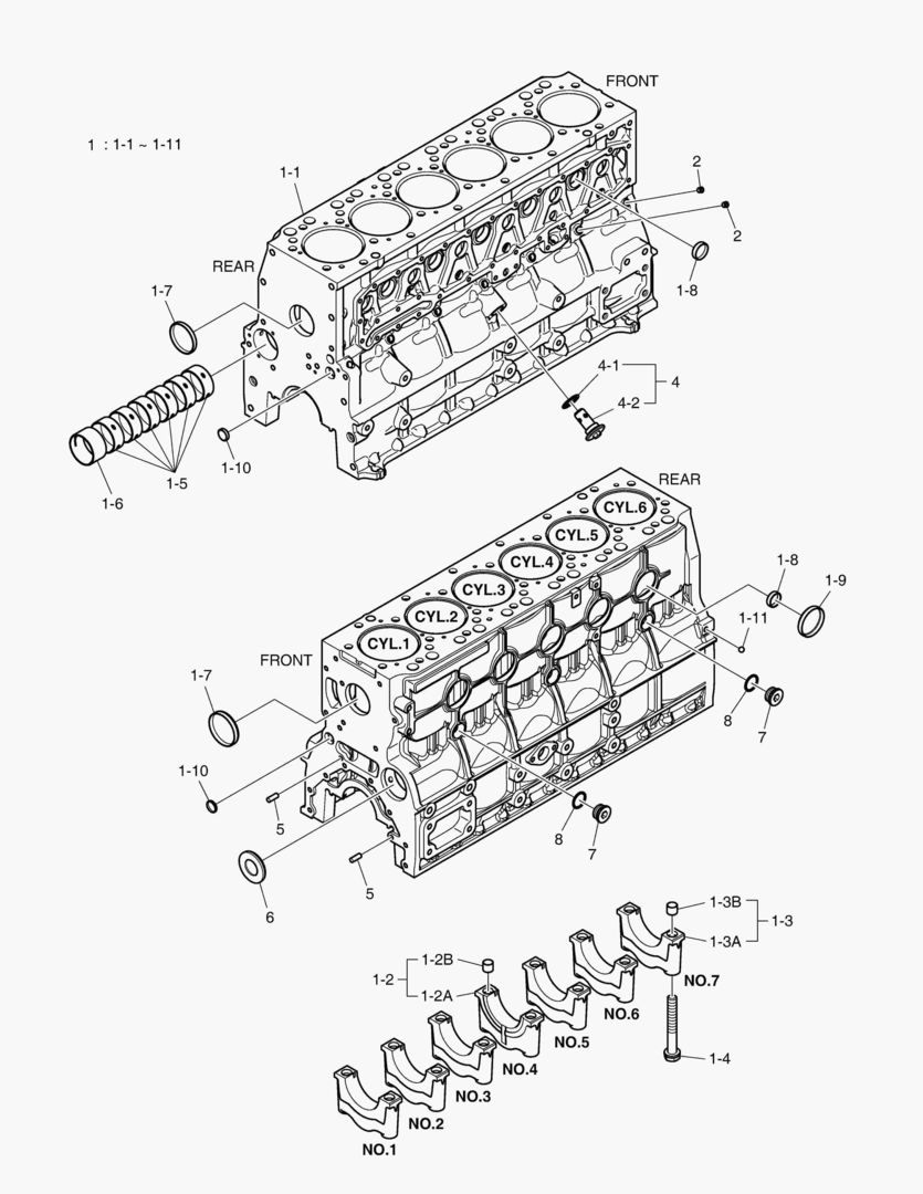БЛОК ЦИЛИНДРОВ