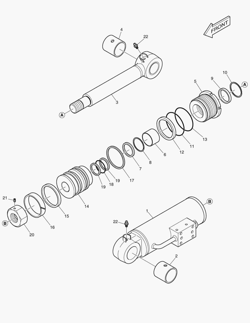 4341 DOZER CYLINDER - CHECK [50800~]