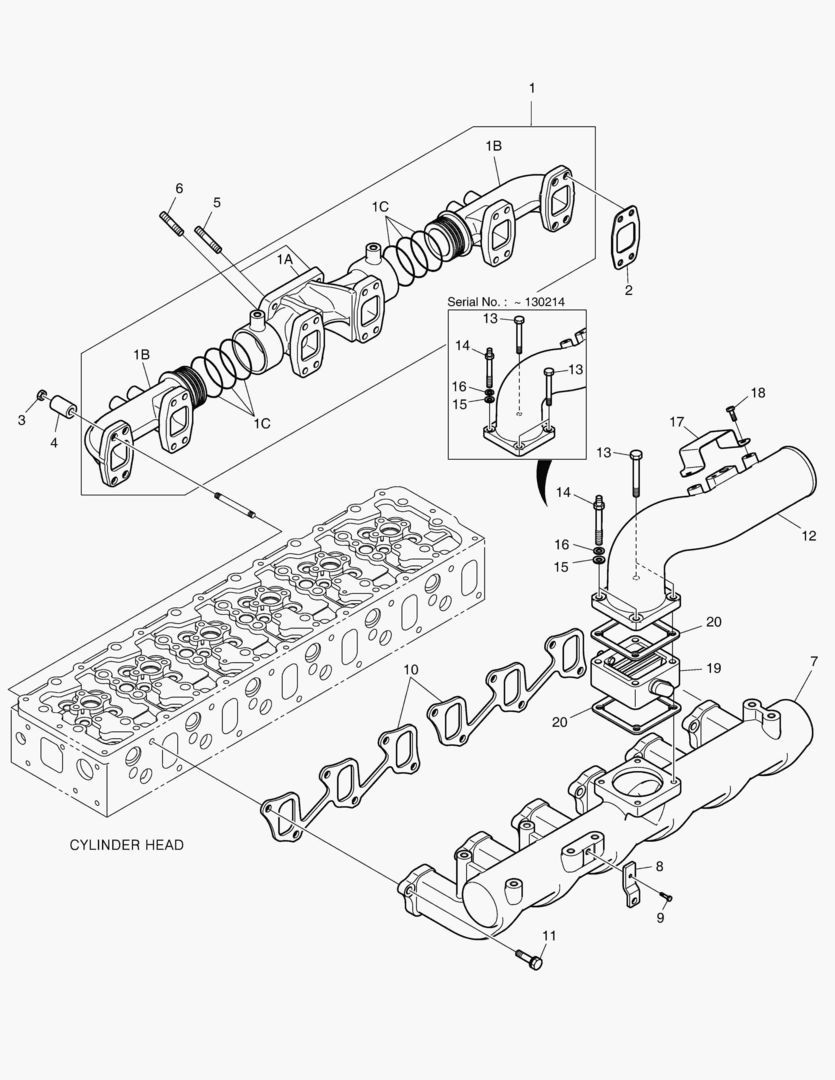 026 INTAKE & EXHAUST MANIFOLD