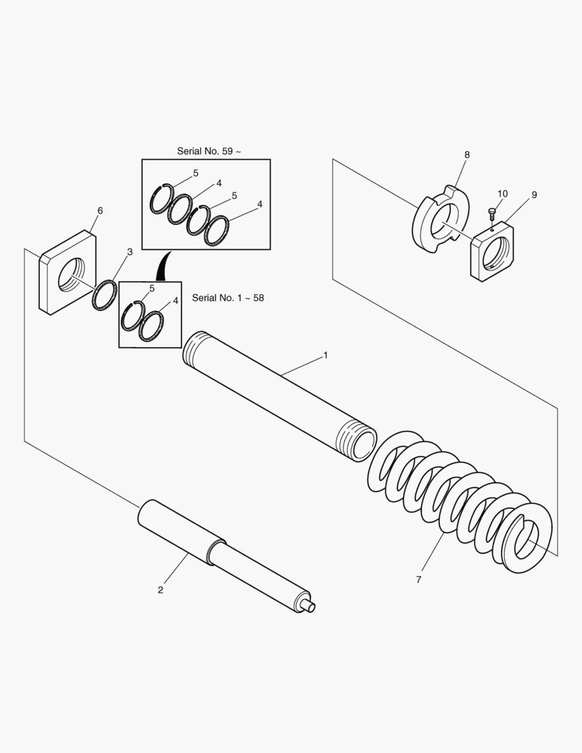 2120 TRACK SPRING ASS`Y(1) [1~68]