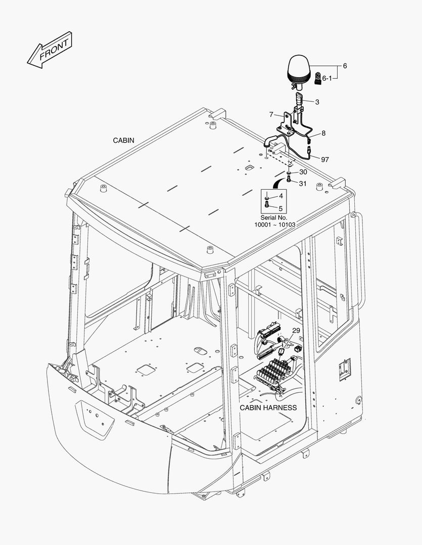 5530 ROTATING BEACON