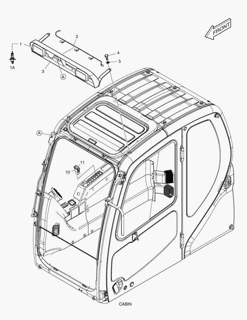 РАБОЧАЯ ФАРА(2-ЛАМПЫ)