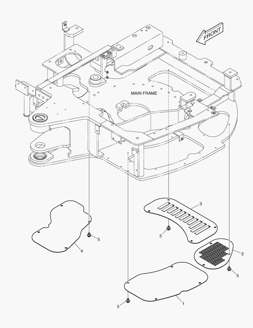 ОБТЕКАЕМАЯ ПОДКУЗОВНАЯ ПАНЕЛЬ