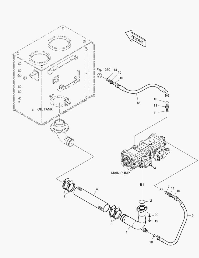 ТУБОПРОВОД МАСЛЯНОГО РАДИАТОРА(1)